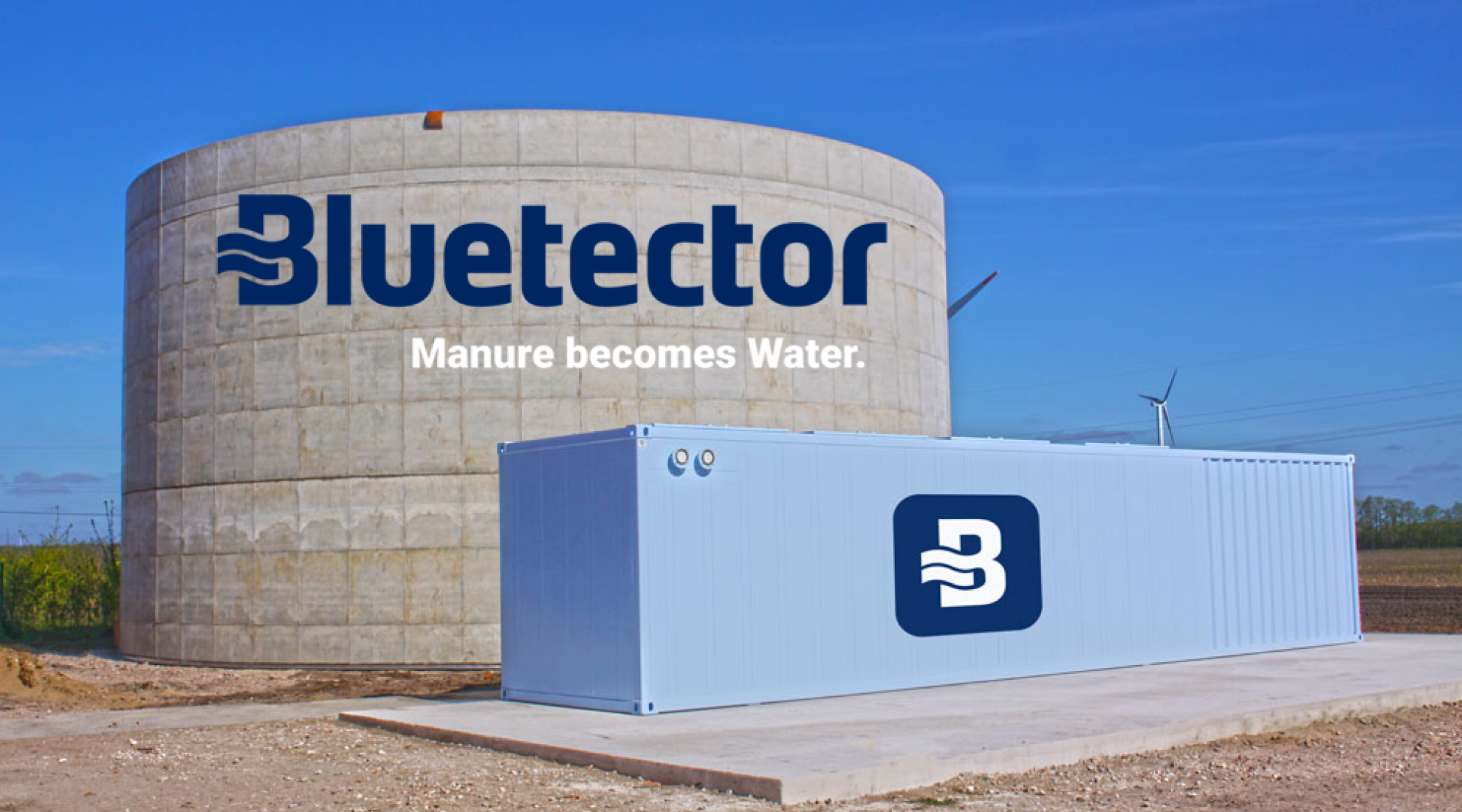Bluetector – Manure becomes Water