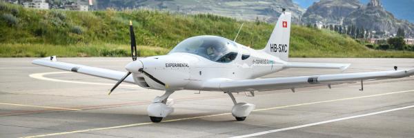 H55 electric propulsion aircraft